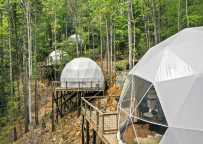 Geodesic Dome Camp